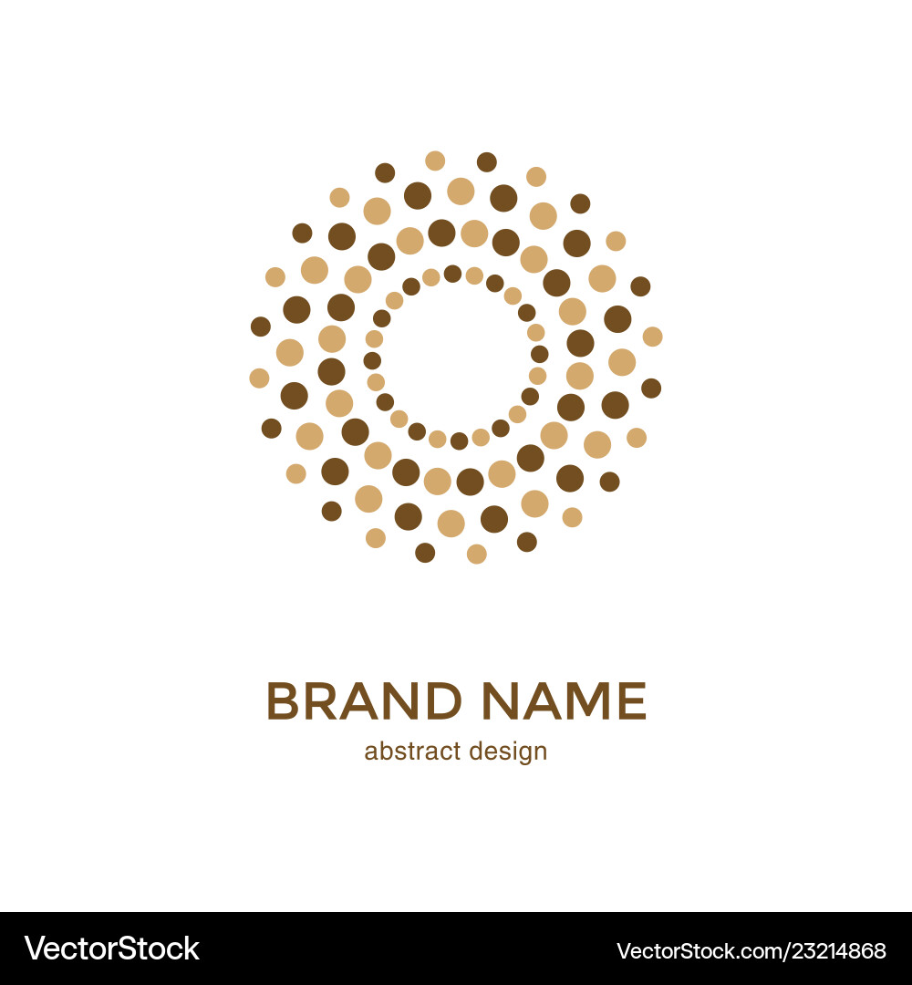 Halftone dots forms Halftone dots forms vector image