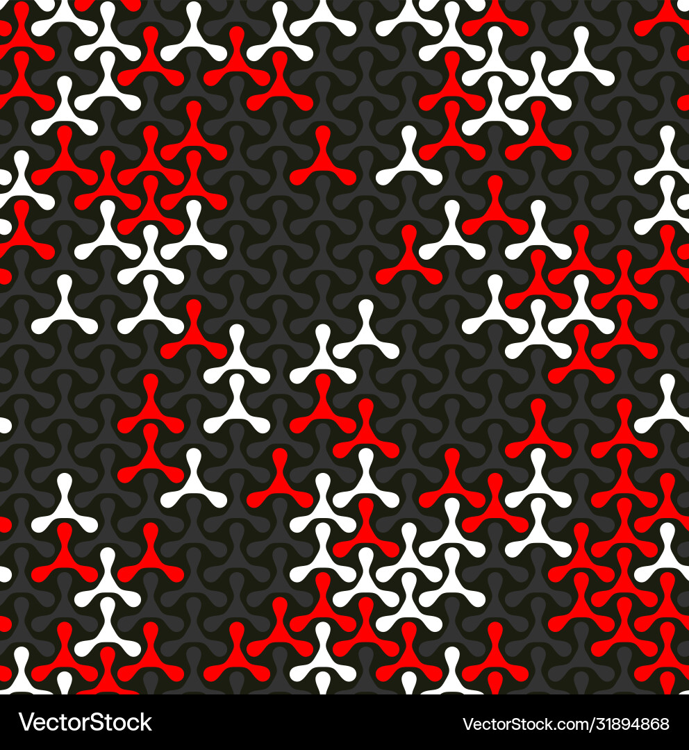 Modern Triplex Pattern Vector Image