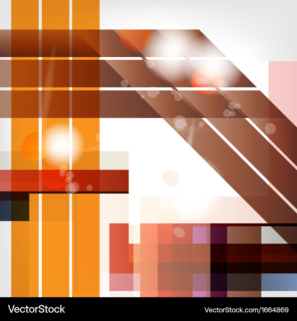 Abstract background with geometric elements Vector Image