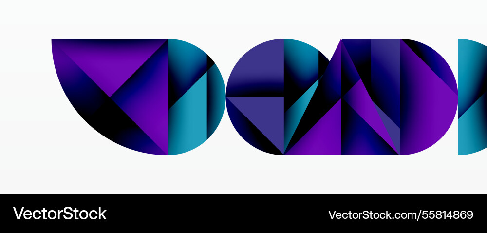 Abstract geometric pattern with intersecting Abstract geometric pattern with intersecting vector image