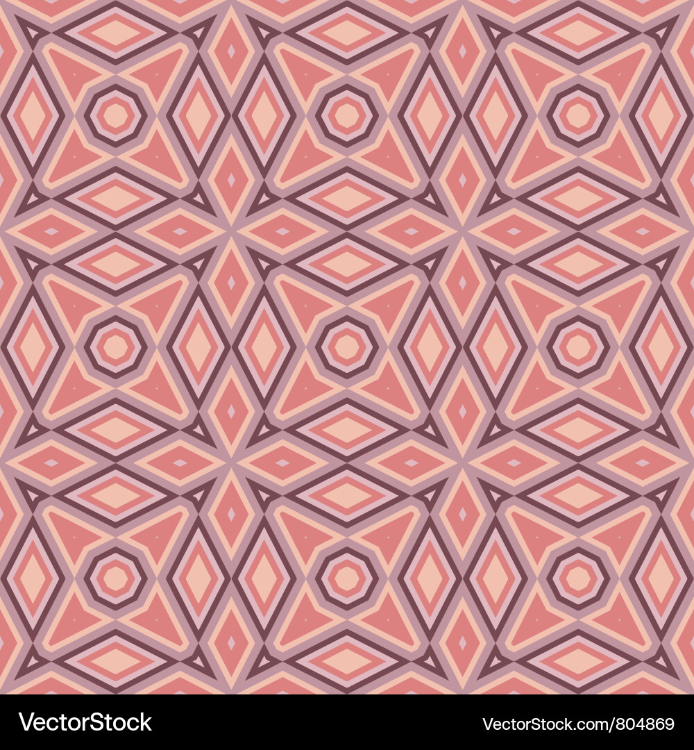 Geometric Ethnic Pattern Vector Image