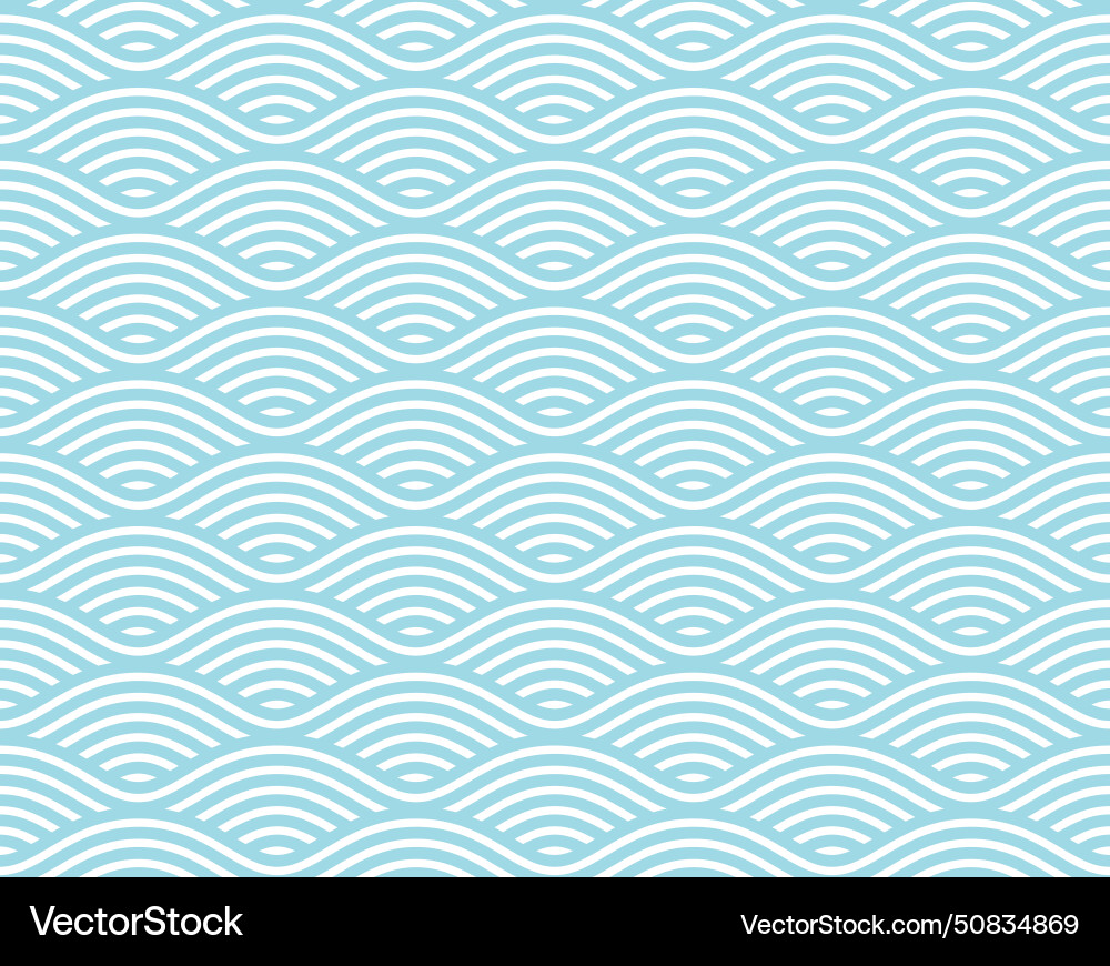 Seamless pattern with waves Seamless pattern with waves vector image