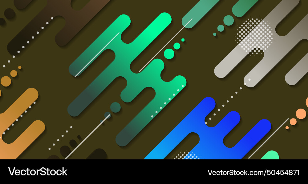 Abstract minimal geometric shape background Vector Image