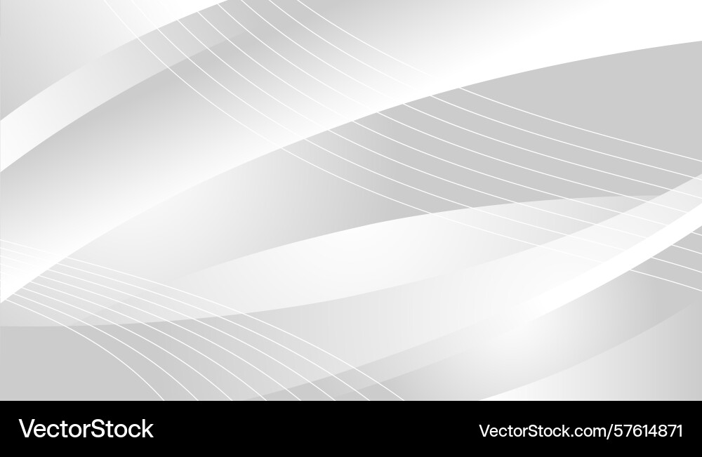 Abstract white and grey background with dynamic Abstract white and grey background with dynamic Vector Image