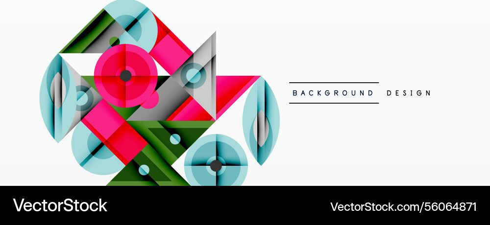 Dynamic geometric composition with sharp angles Dynamic geometric composition with sharp angles vector image