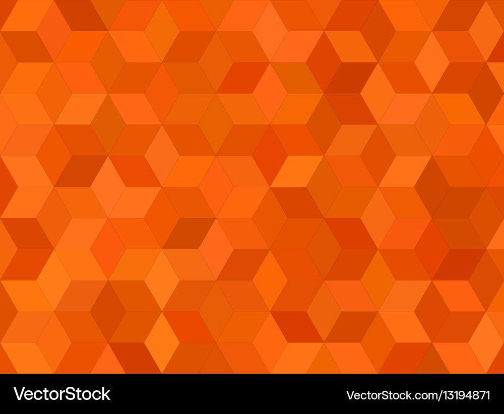 Modern 3D Cube Mosaic Pattern vector image