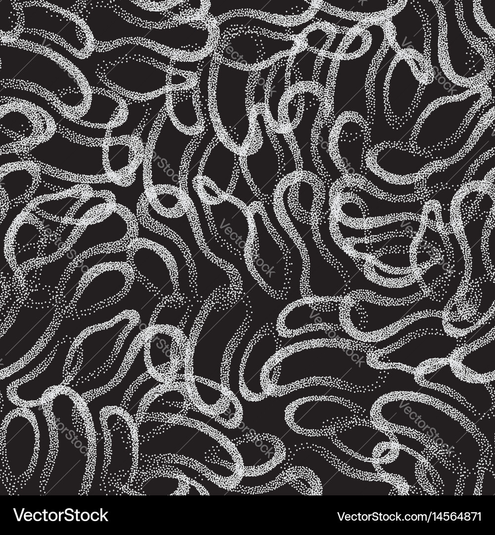 Stippled Dotted Pattern Vector Image