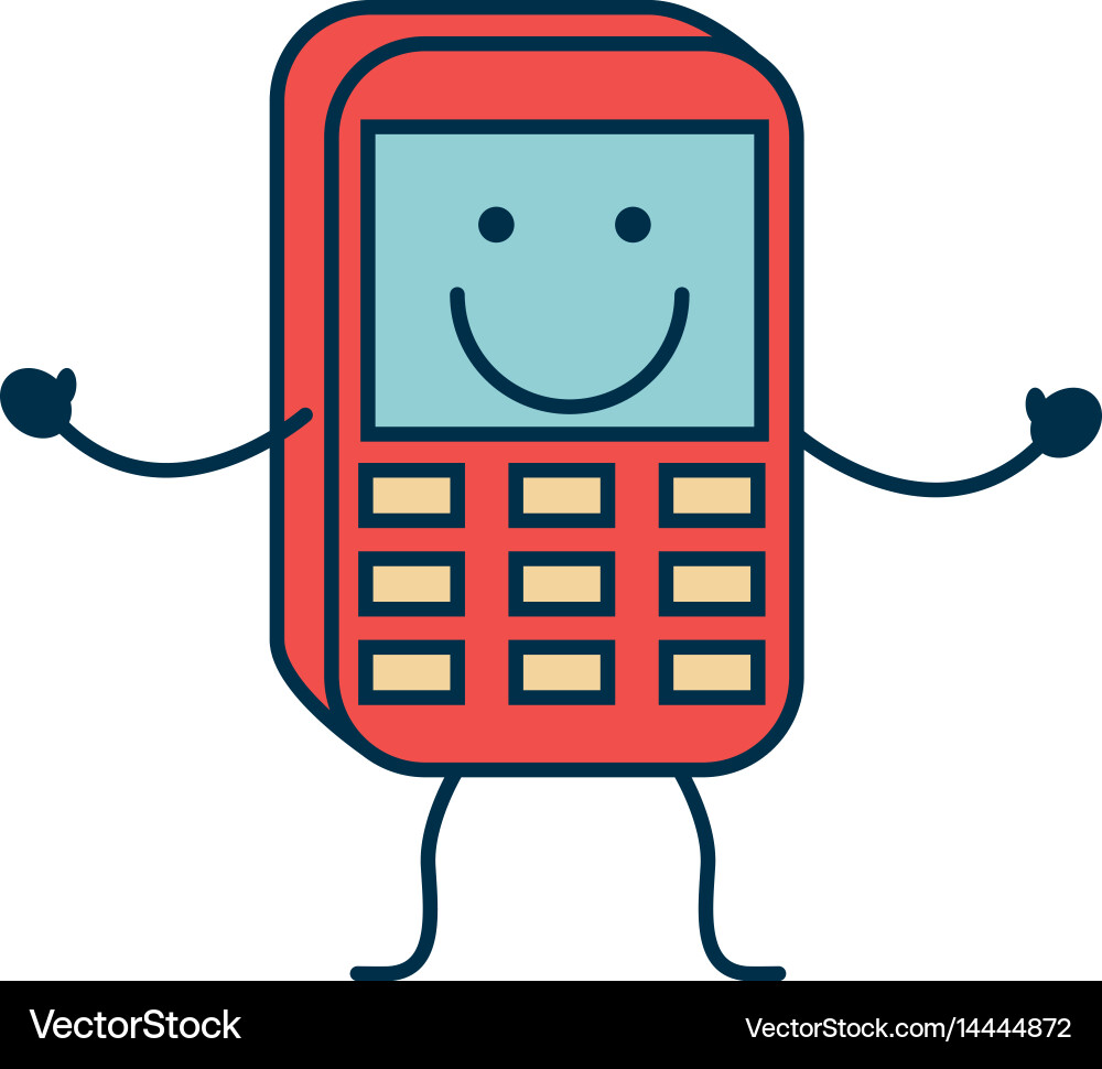 Calculator math device Vector Image