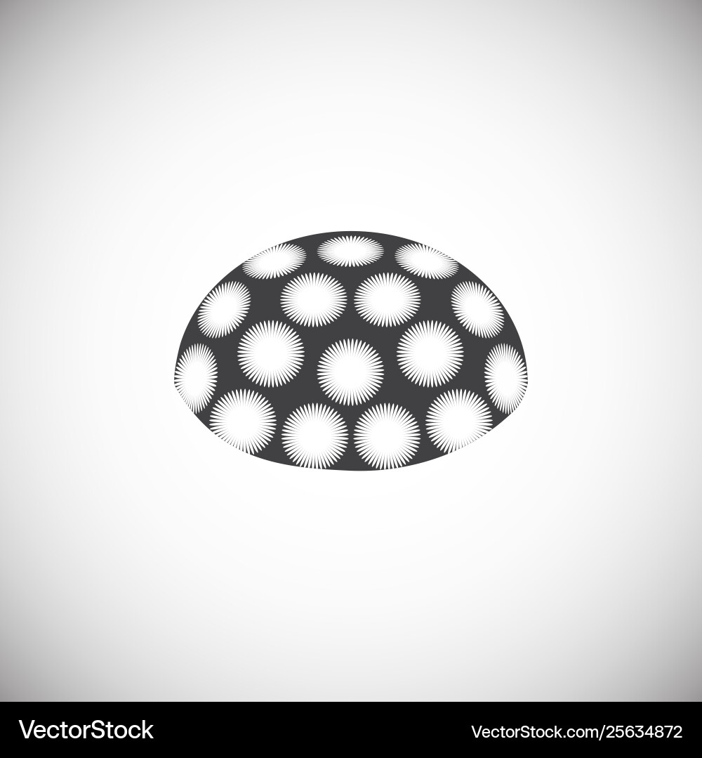 Coral icon on background for graphic and web Vector Image