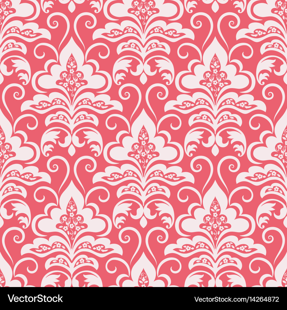 Elegant Damask Pattern vector image