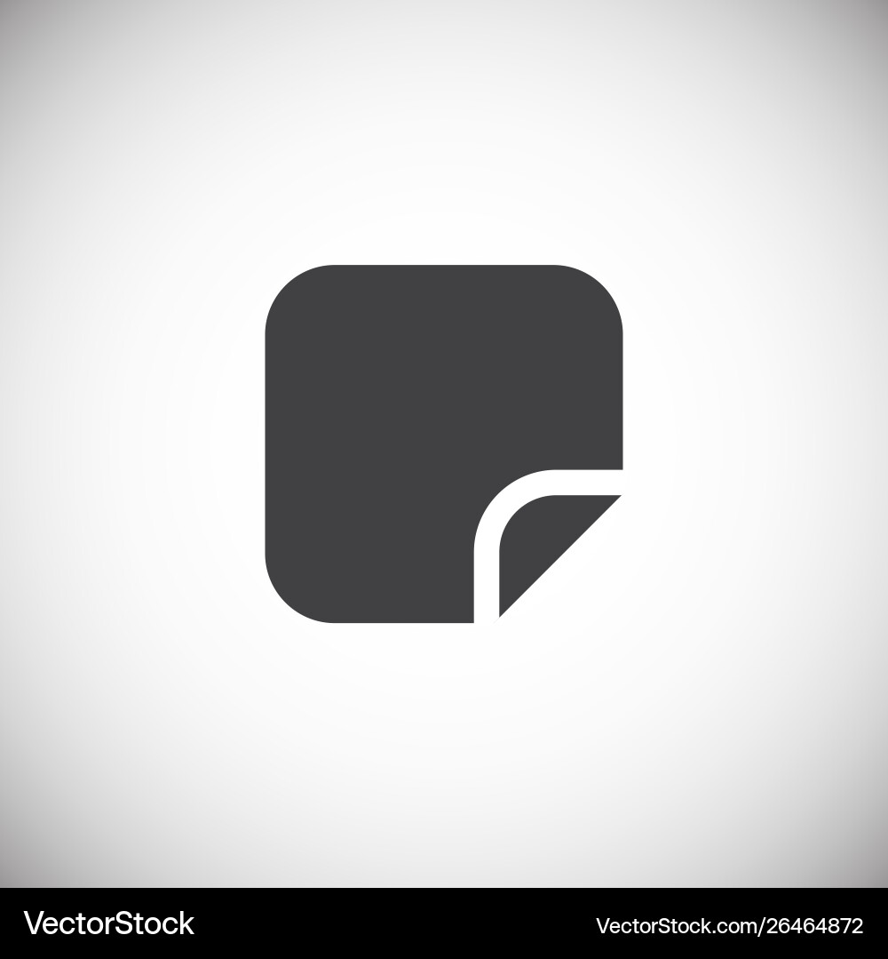 Option button icon on background for graphic Option button icon on background for graphic vector image