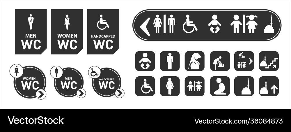 Airport shopping mall signage concept Airport shopping mall signage concept Vector Image