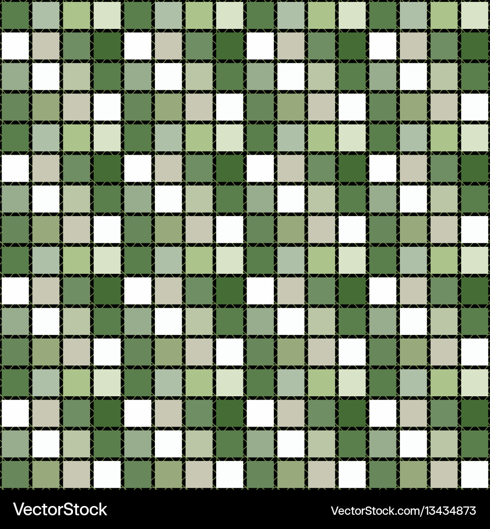 Bright mosaic seamless pattern background square Vector Image
