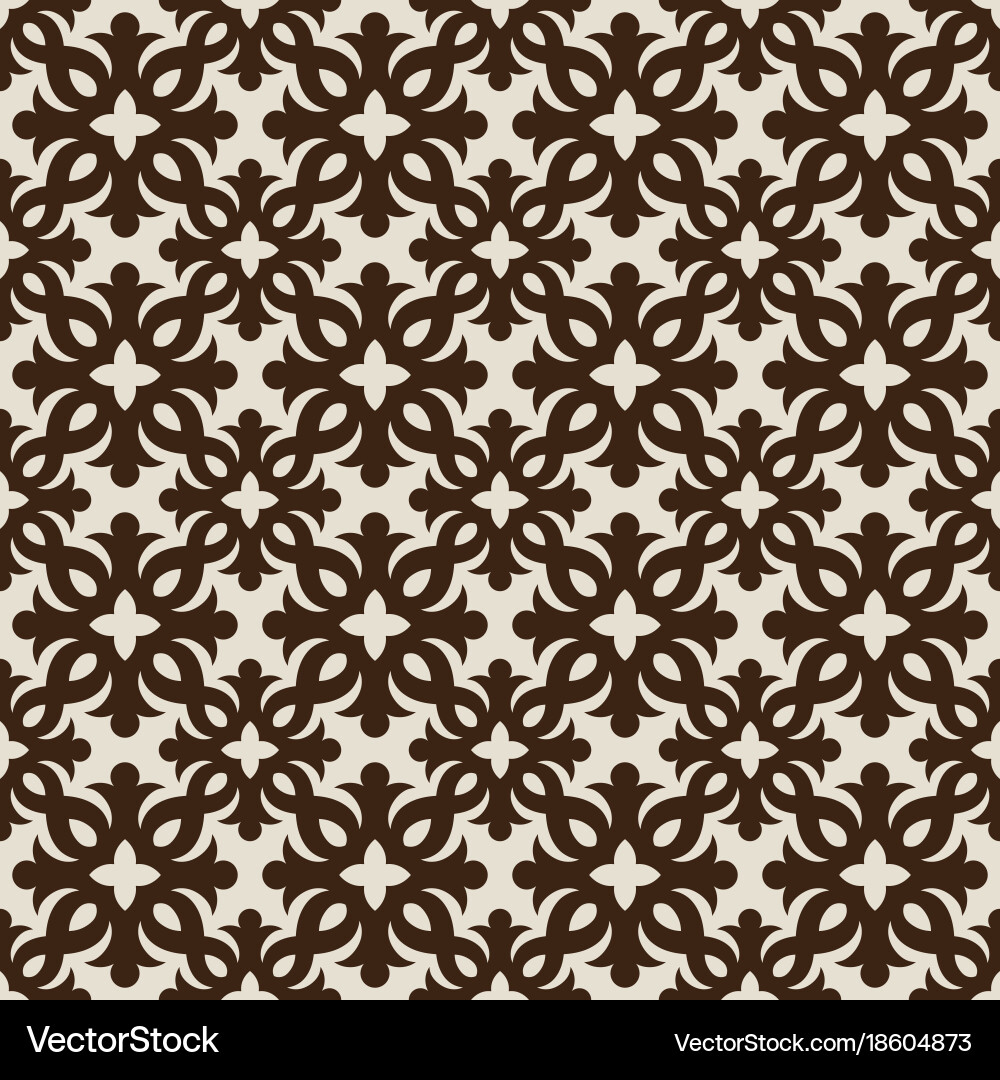 Damask seamless pattern vector image