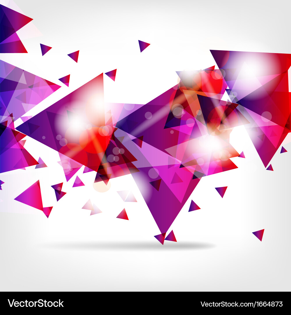 Dynamic Geometric Background vector image