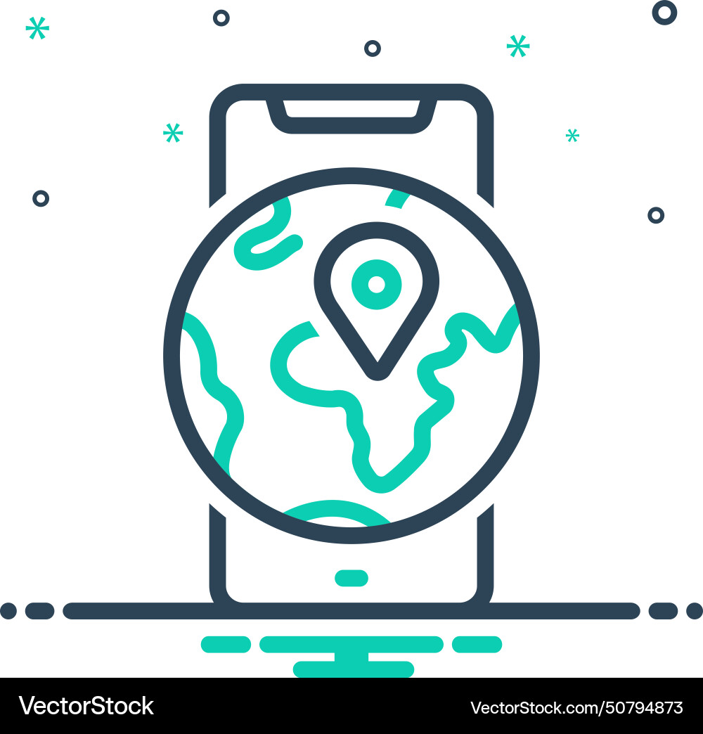 Geolocation Royalty Free Vector Image - VectorStock