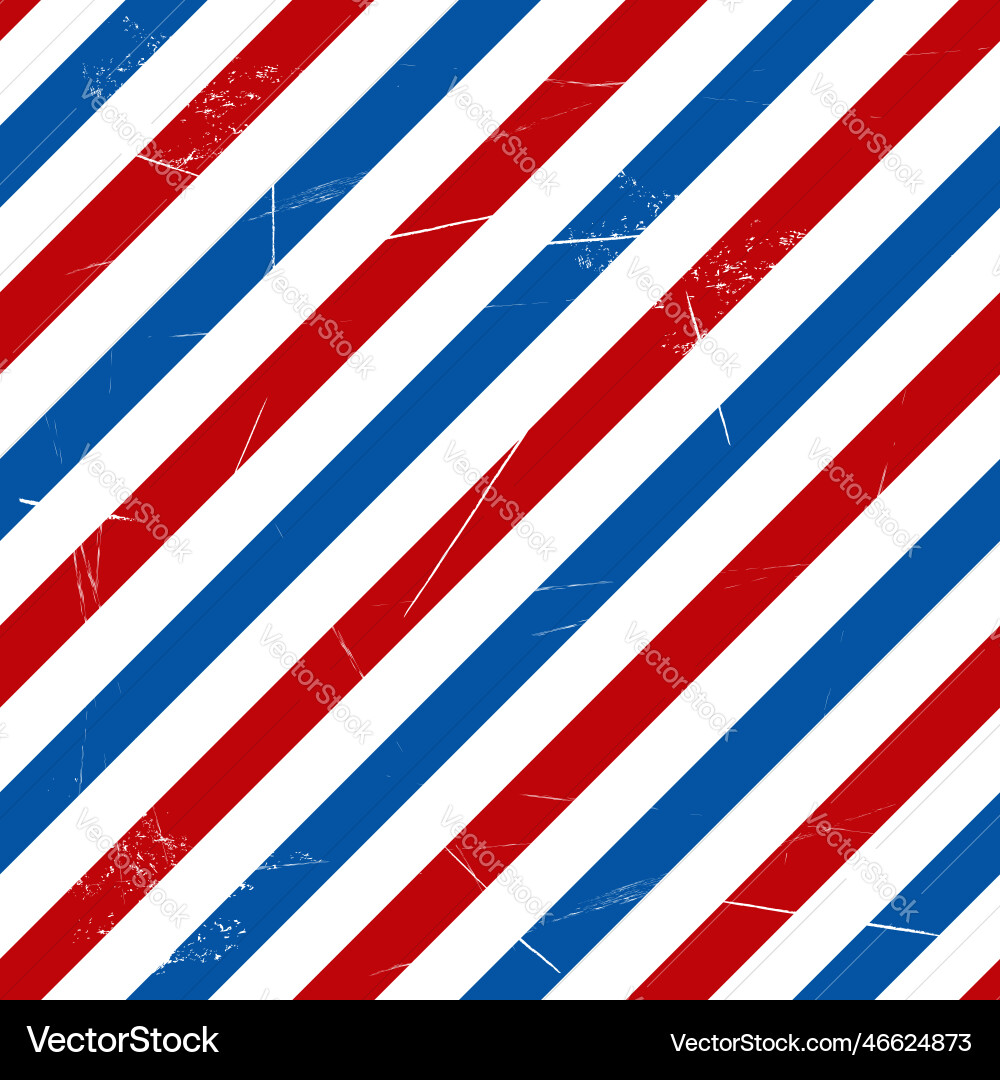 Grunge barber pattern with barbershop pole stripes Grunge barber pattern with barbershop pole stripes vector image