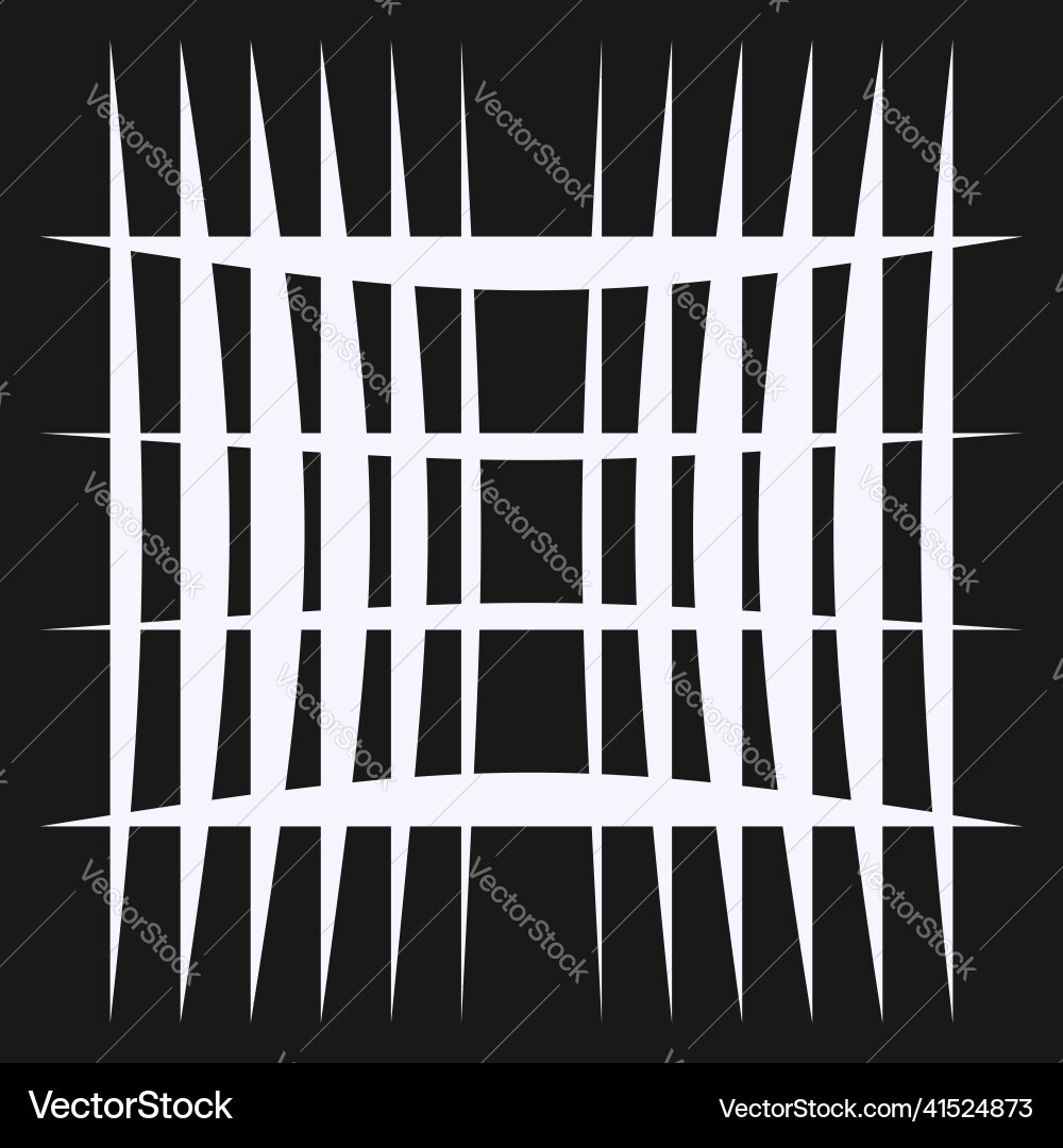 Irregular grid mesh with random lines squares Irregular grid mesh with random lines squares Vector Image