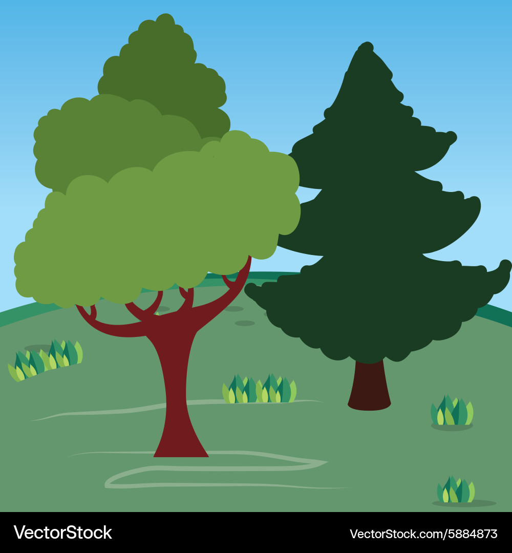 Tree design vector image