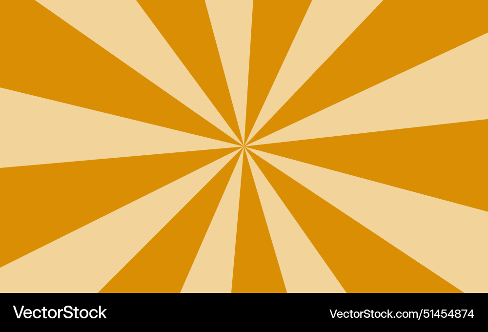 A horizontal background of color rays in circle A horizontal background of color rays in circle vector image