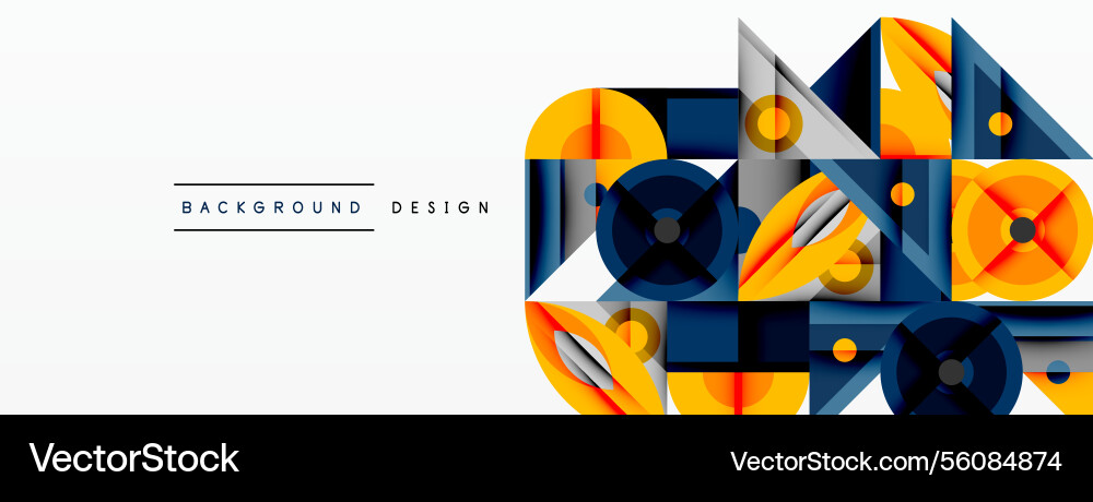 Dynamic geometric composition with sharp angles Dynamic geometric composition with sharp angles vector image