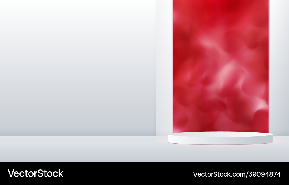 Minimal scene with red fog outside the window Minimal scene with red fog outside the window Vector Image