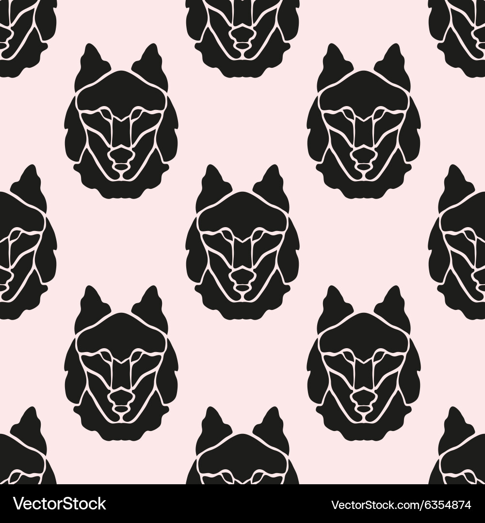 Seamless pattern vector image