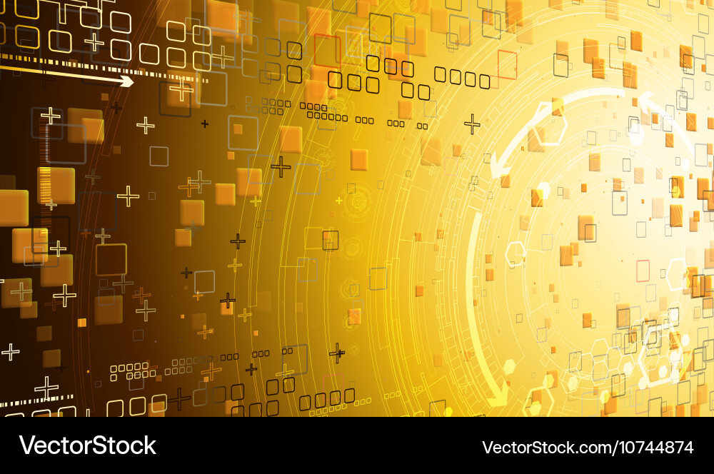 Tech abstraction vector image
