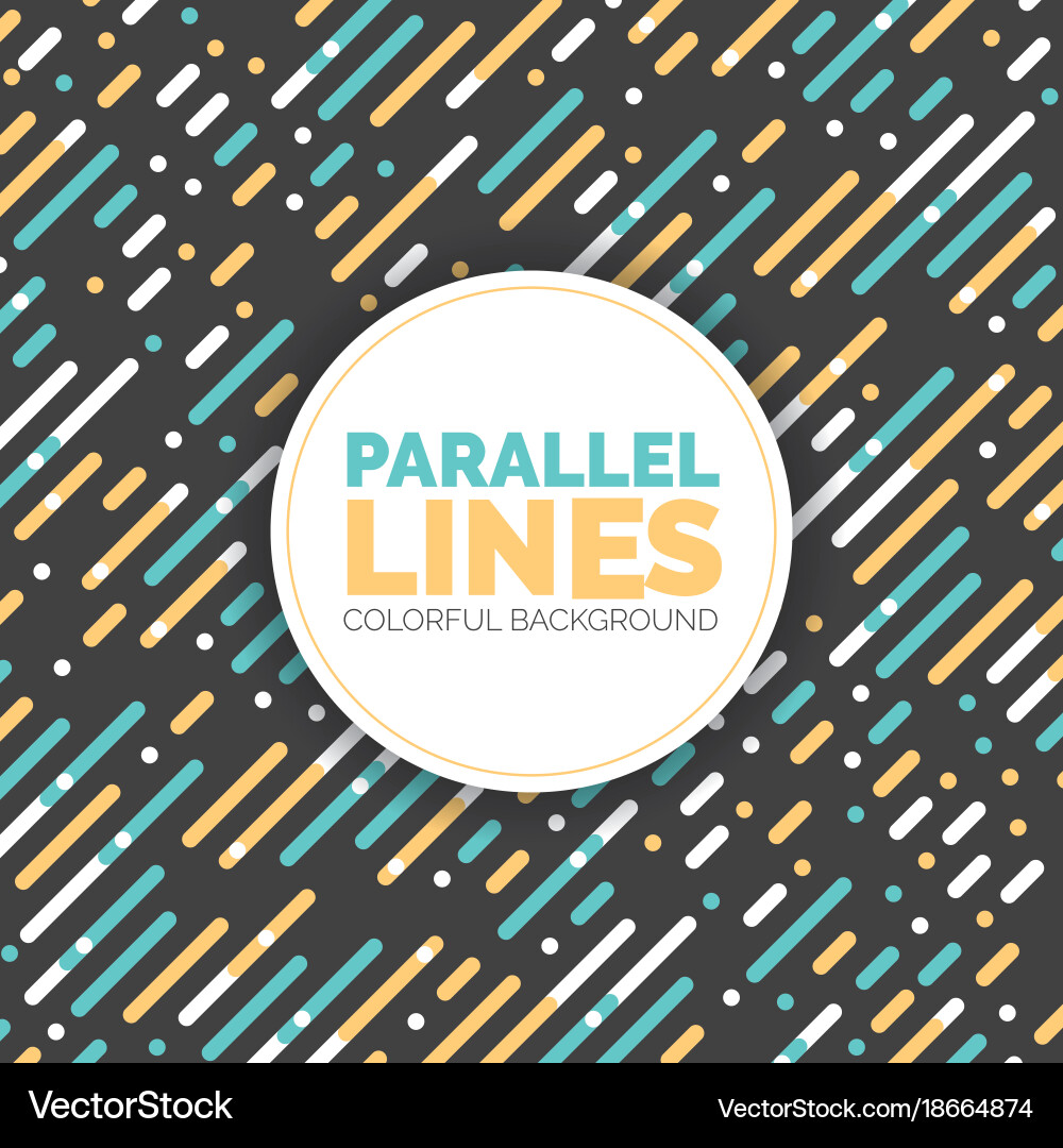 Template parallel diagonal overlapping color vector image