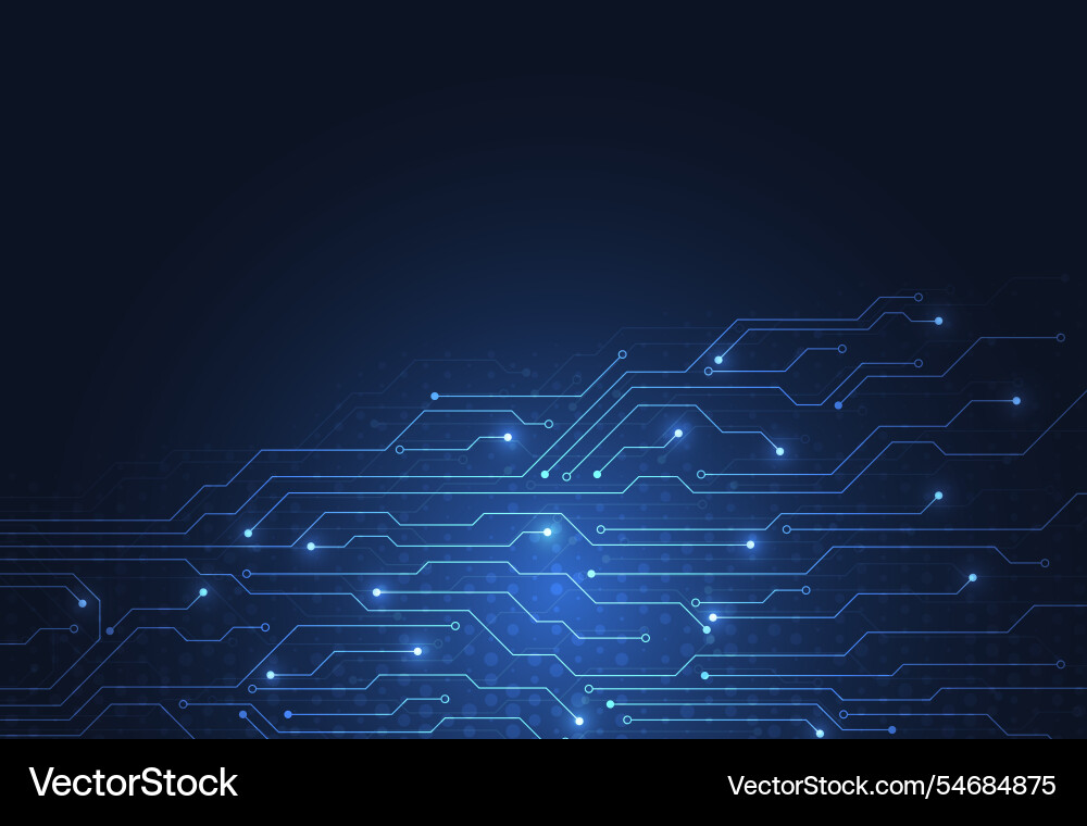 Abstract background with technology circuit board Abstract background with technology circuit board vector image