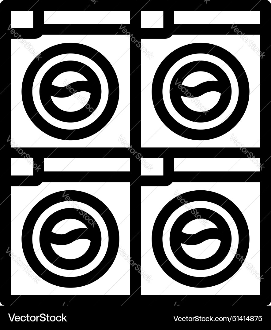 Abstract geometric pattern with circles Vector Image