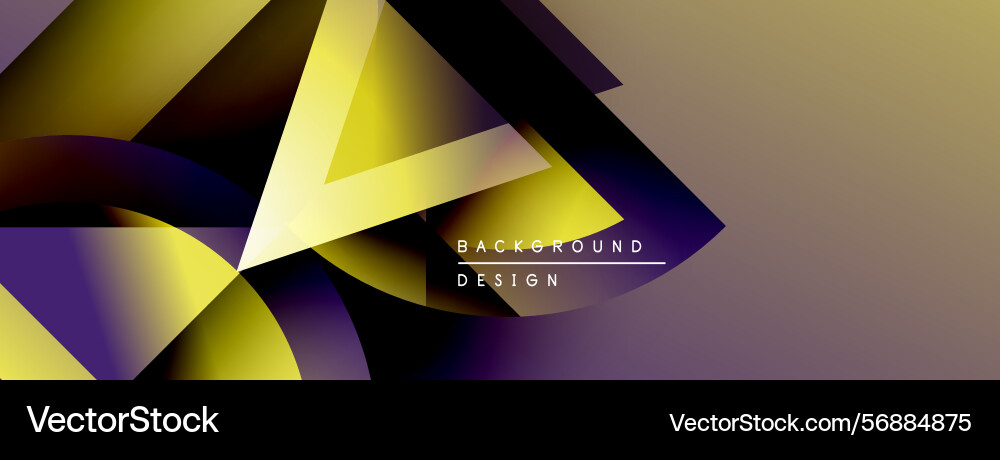Abstract geometric shapes overlap creating Abstract geometric shapes overlap creating vector image