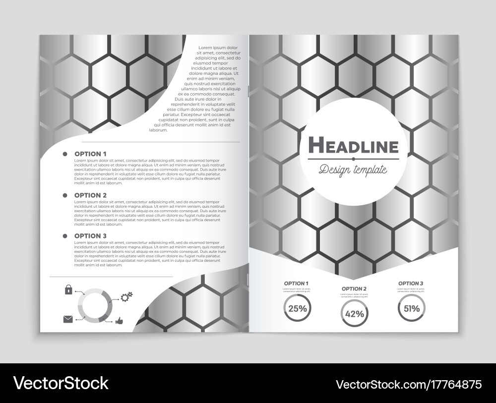 Abstract layout background set for art vector image