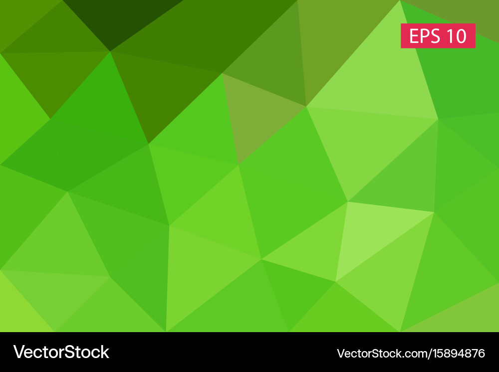 Abstract background from polygons vector image