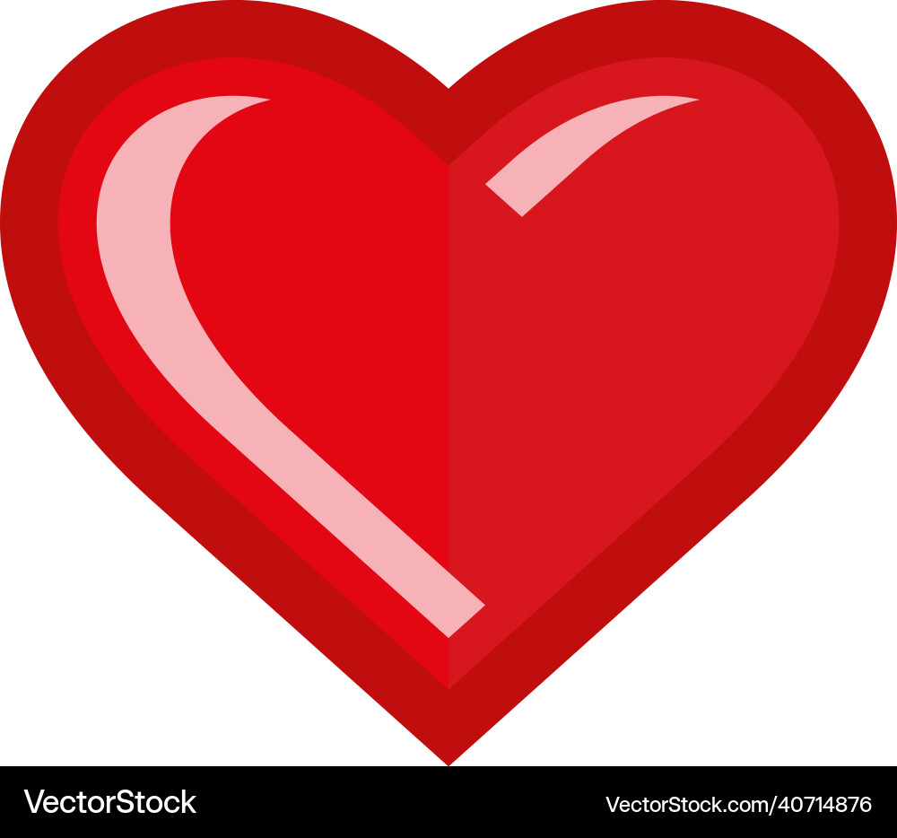 Herz-Ikone niedliche Liebe Symbol in Cartoon Stil Herz-Ikone niedliche Liebe Symbol in Cartoon Stil vektorbild