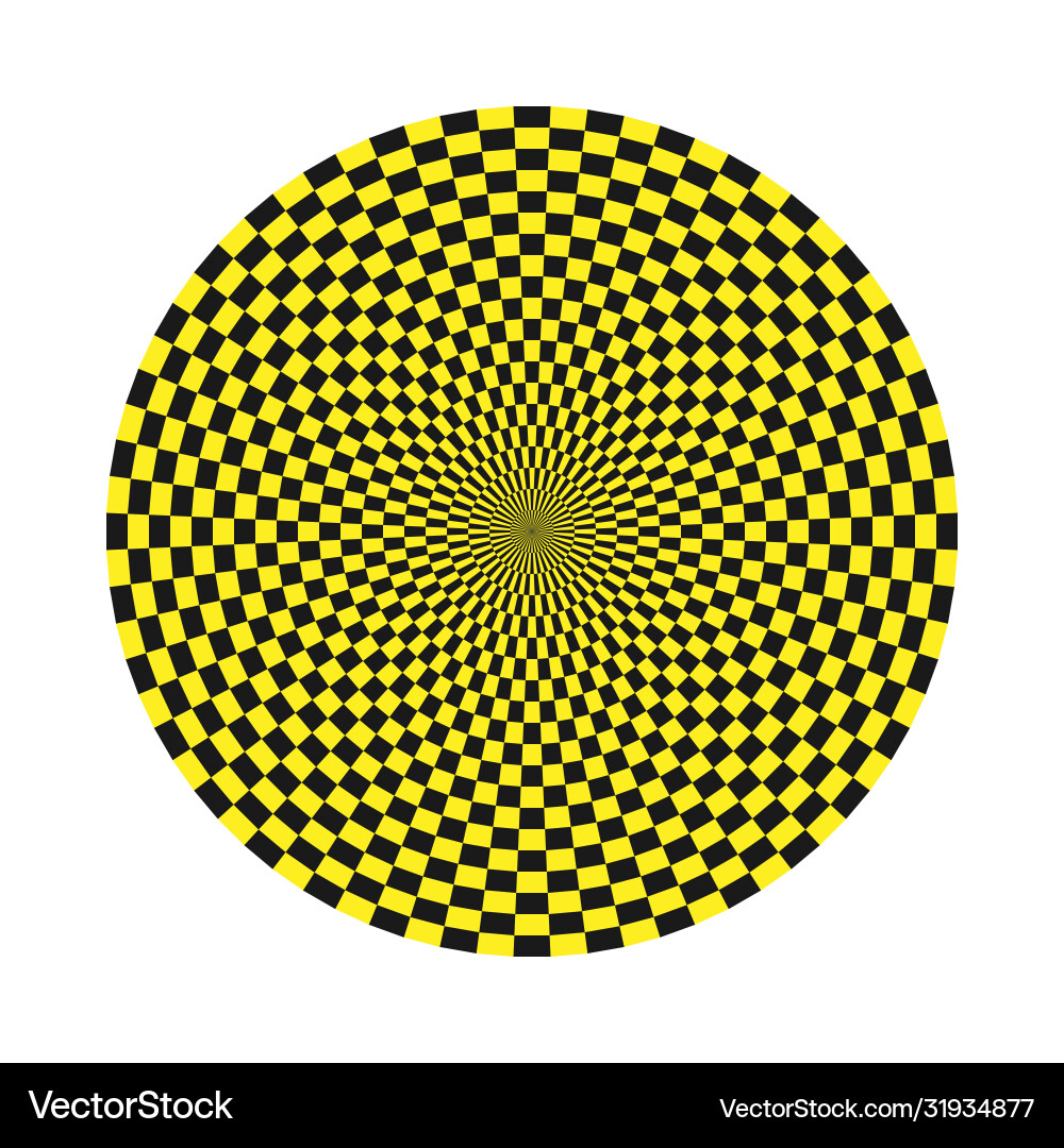 Abstract editable circular pattern isolated Abstract editable circular pattern isolated vector image