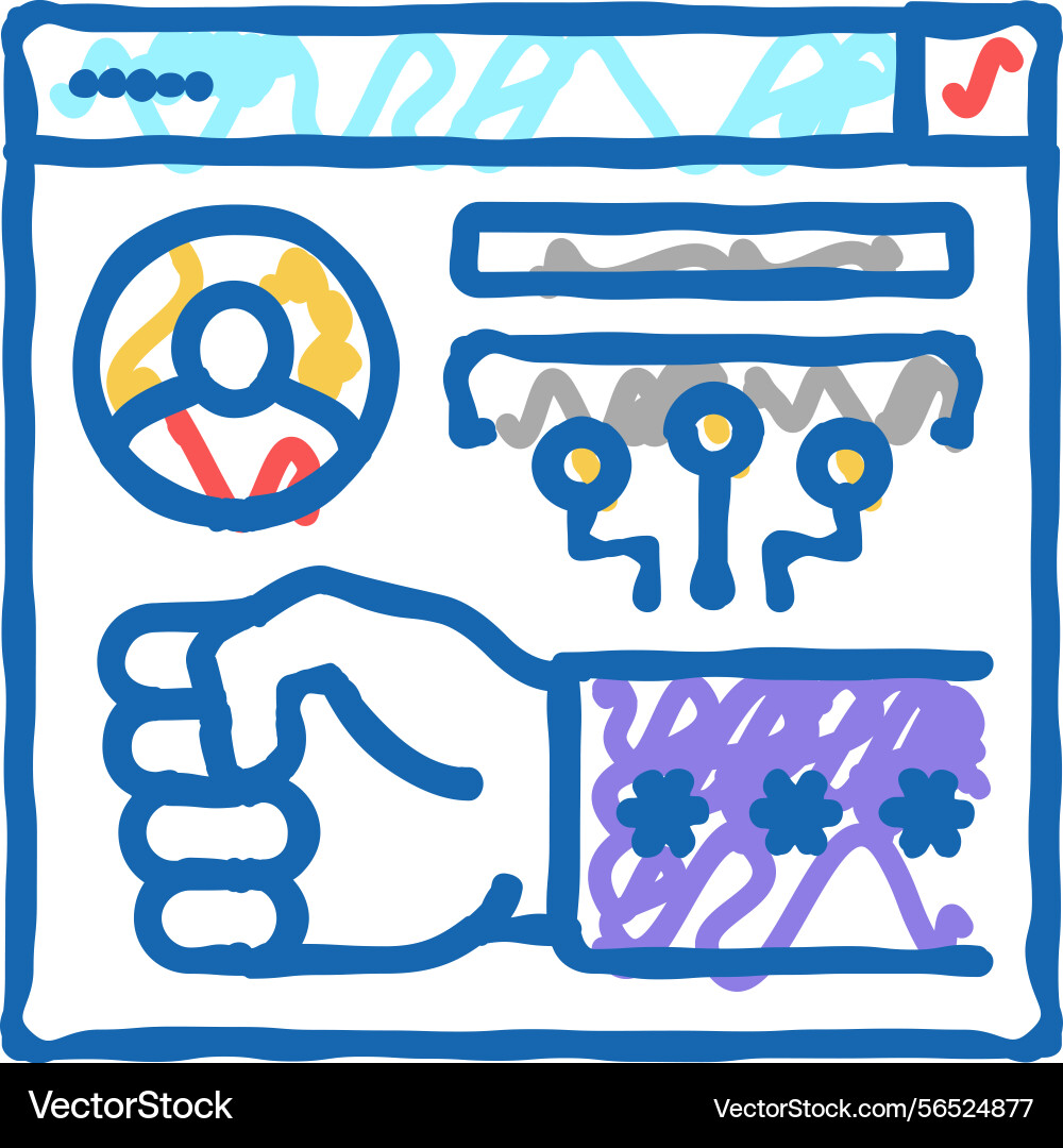 Brute-force and dictionary 8 network attacks icon Brute-force and dictionary 8 network attacks icon vector image