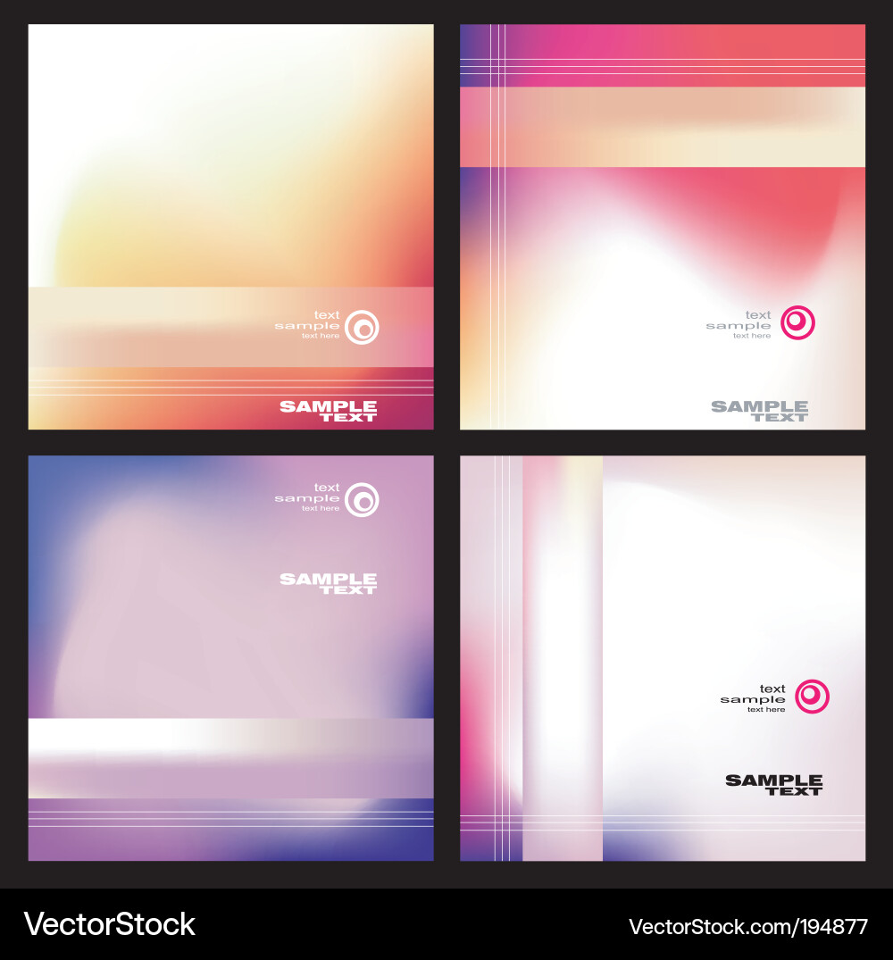 Modern Gradient Background Vector Image