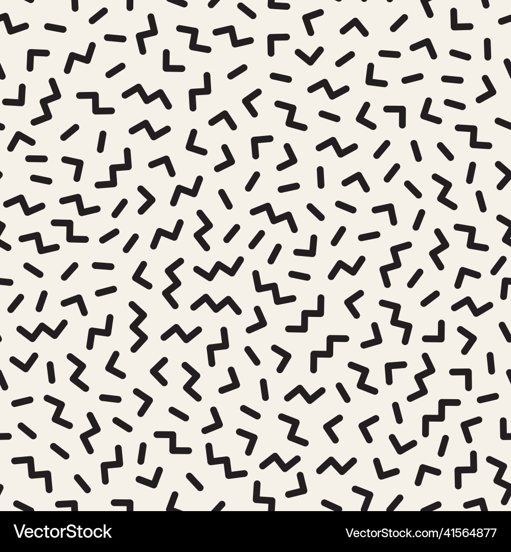Seamless pattern repeating geometric elements Vector Image