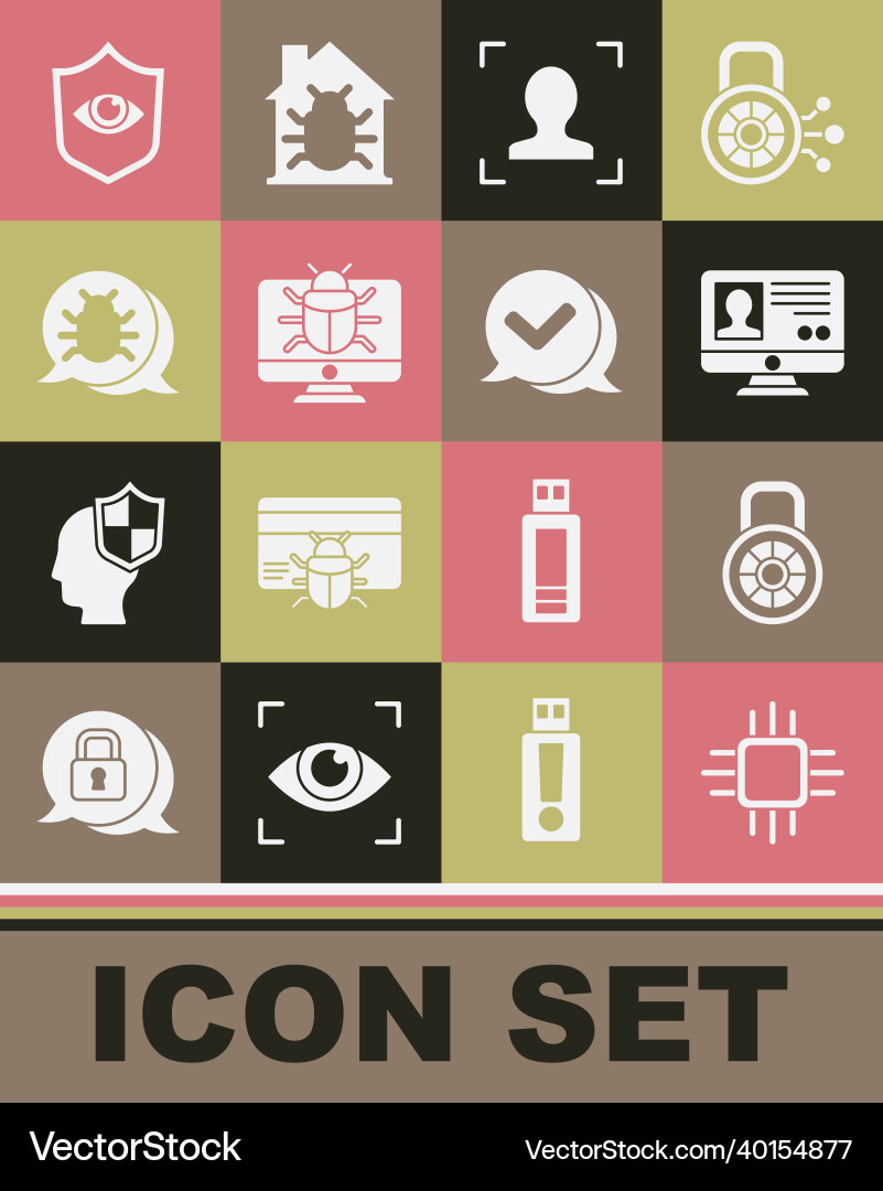 Set processor with microcircuits cpu safe Set processor with microcircuits cpu safe Vector Image