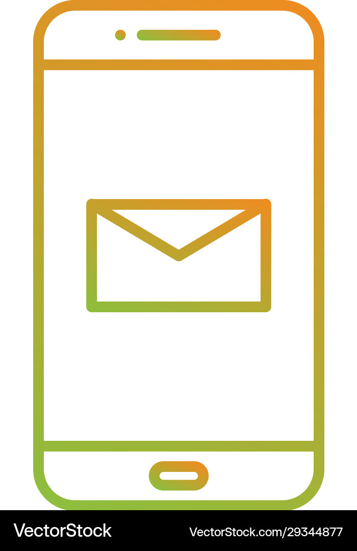 Unique multiple app line icon vector image