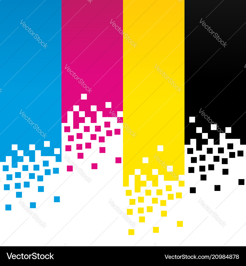 Abstract Color Lines Background vector image