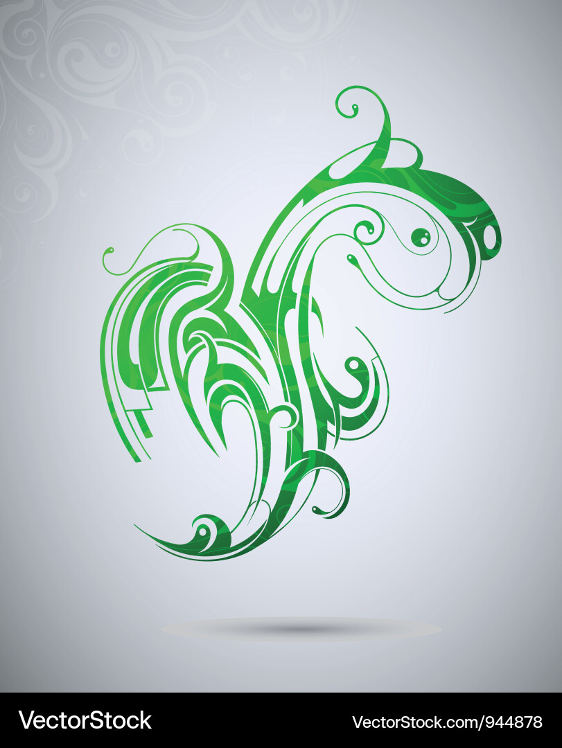 Abstract design element Vector Image