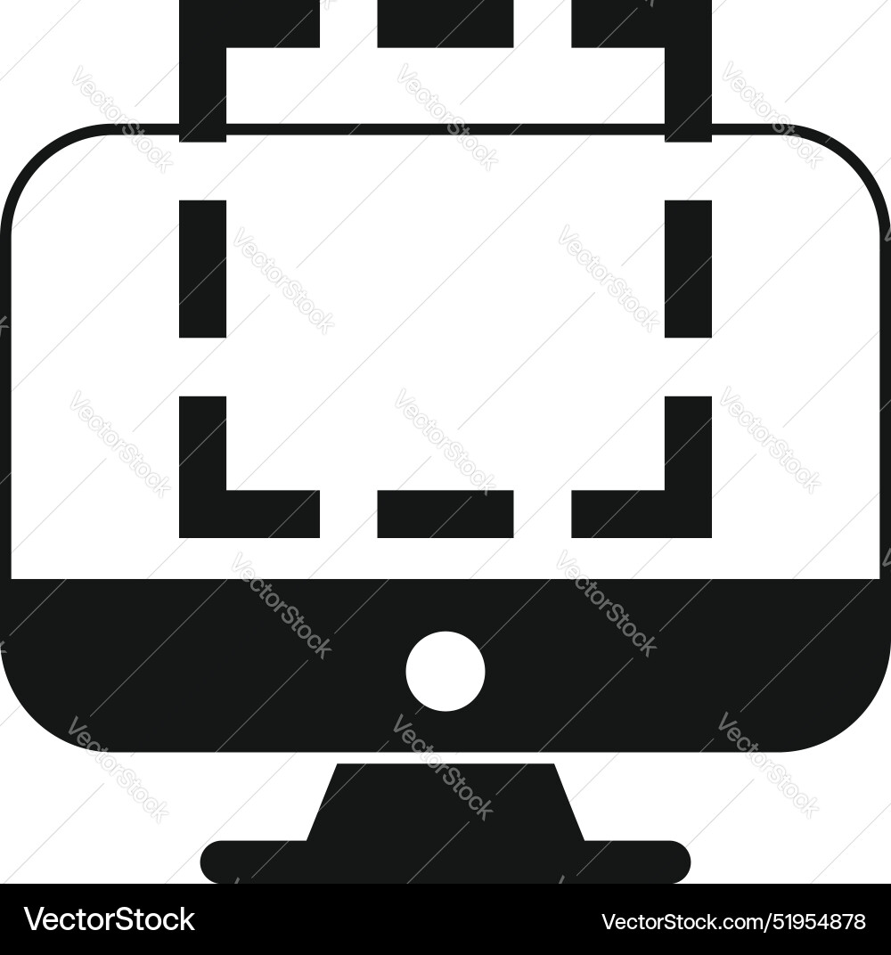 Computer displaying image editing software Computer displaying image editing software Vector Image