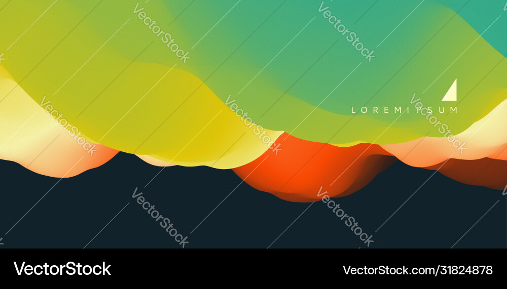 Dynamic Abstract Background vector image
