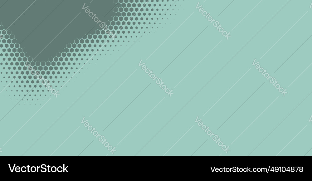 Geometric abstract hexagon two color background Vector Image