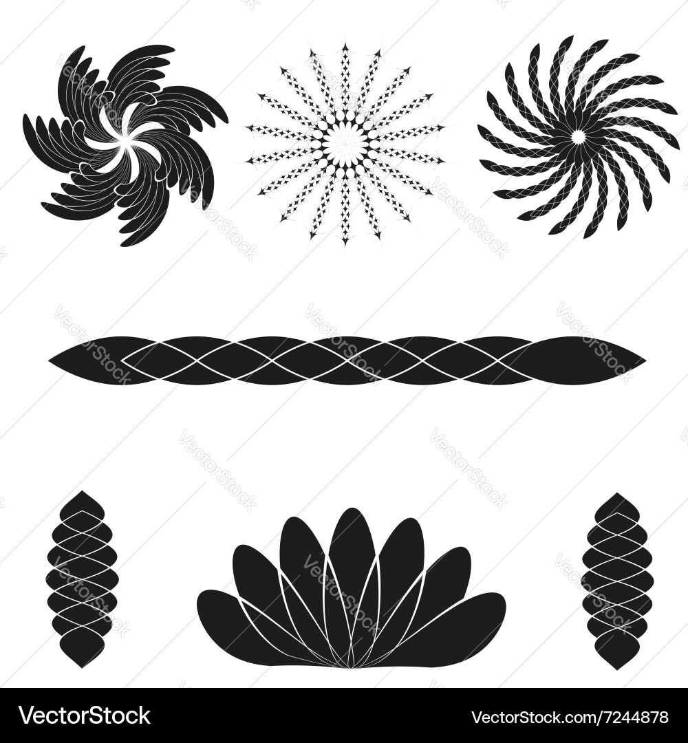 Set of elements for design Vector Image