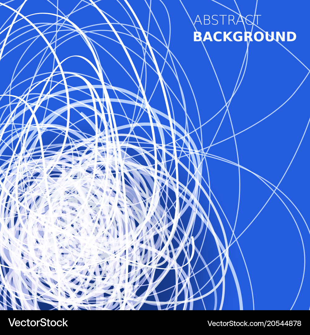 Threads chaos background abstract lines vector image
