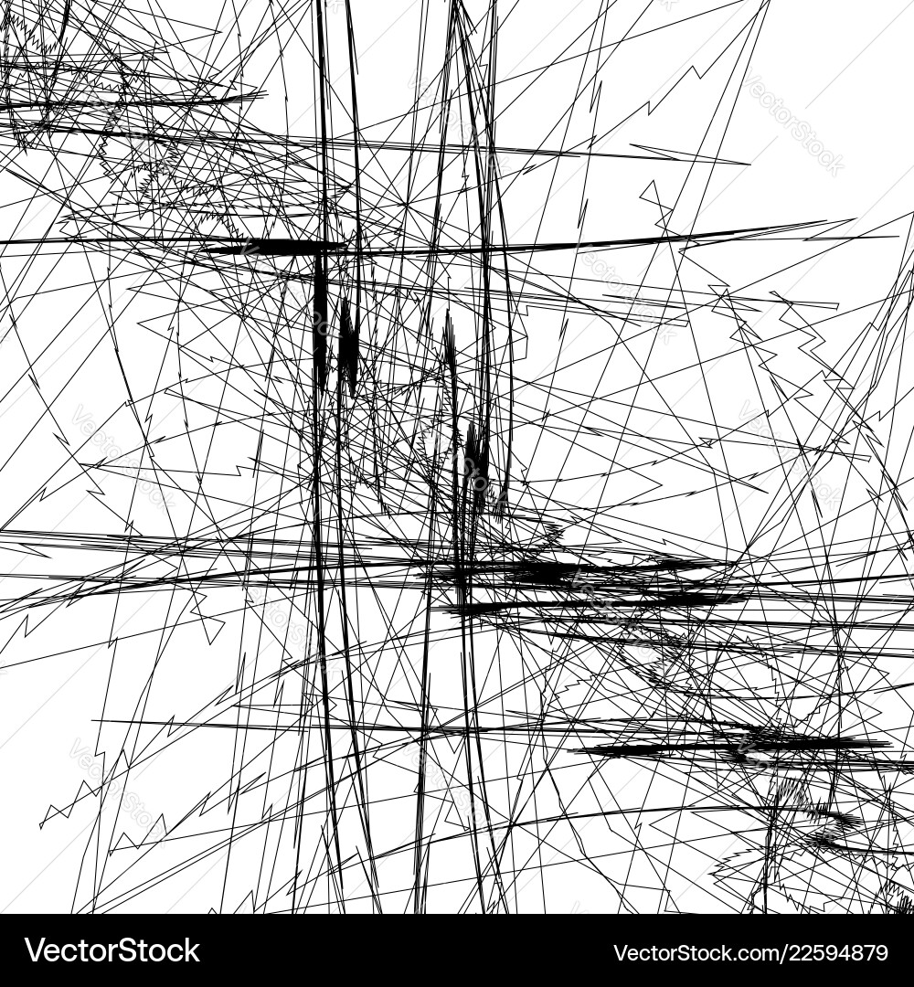 Sketchy lines art image pattern with random Sketchy lines art image pattern with random vector image
