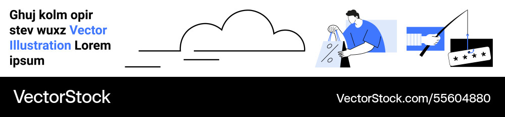 Cloud technology with modern data analytics Cloud technology with modern data analytics Vector Image